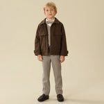 Solid Jacket For Boys