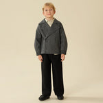 Solid Jacket For Boys