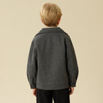 Solid Jacket For Boys