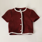 جاكيت مطرز للبنات