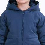 Casual Plain Jacket for Boys Image