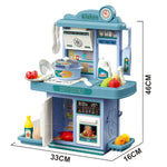 3Y Blue Kitchen Toys 25Pcs for Boys Image