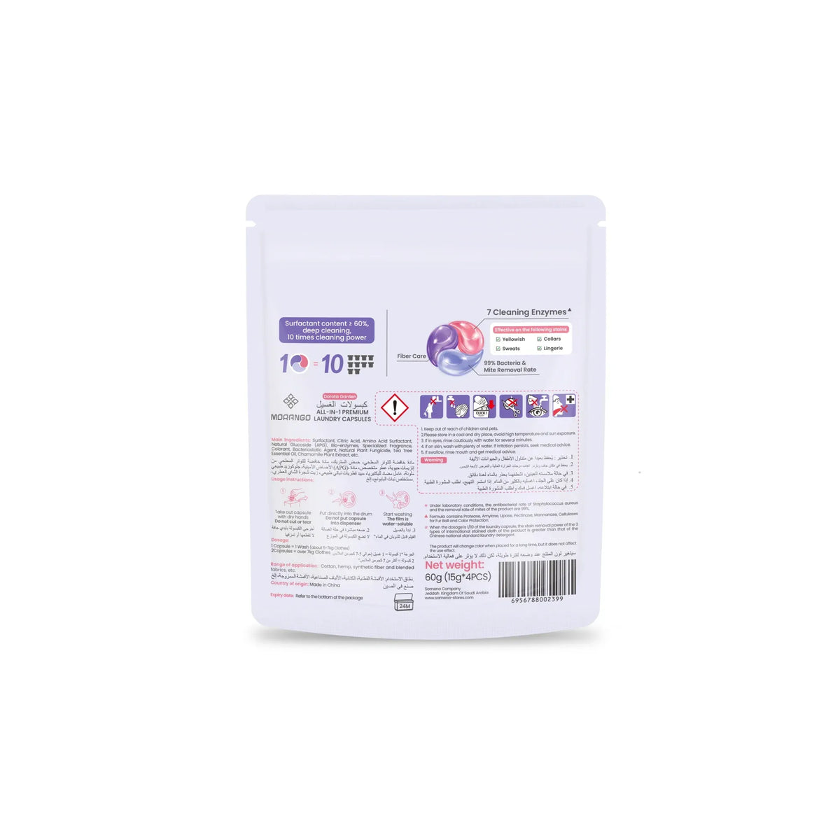 Laundry Capsules 4 piece Image