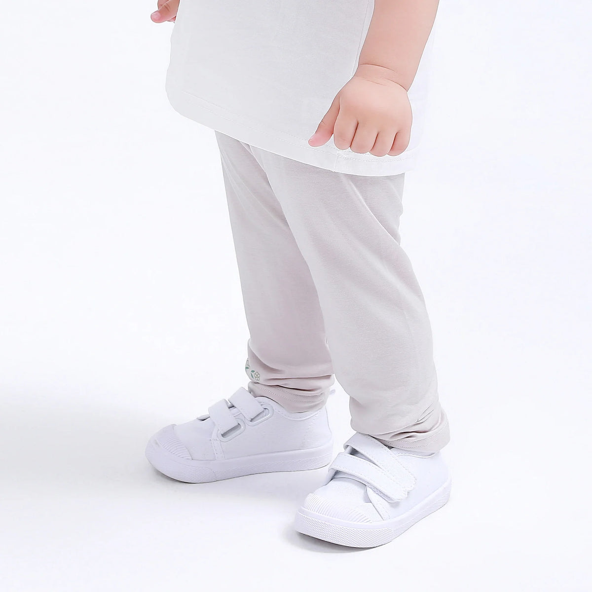 Floral Street Look Leggings for Baby Girl Image