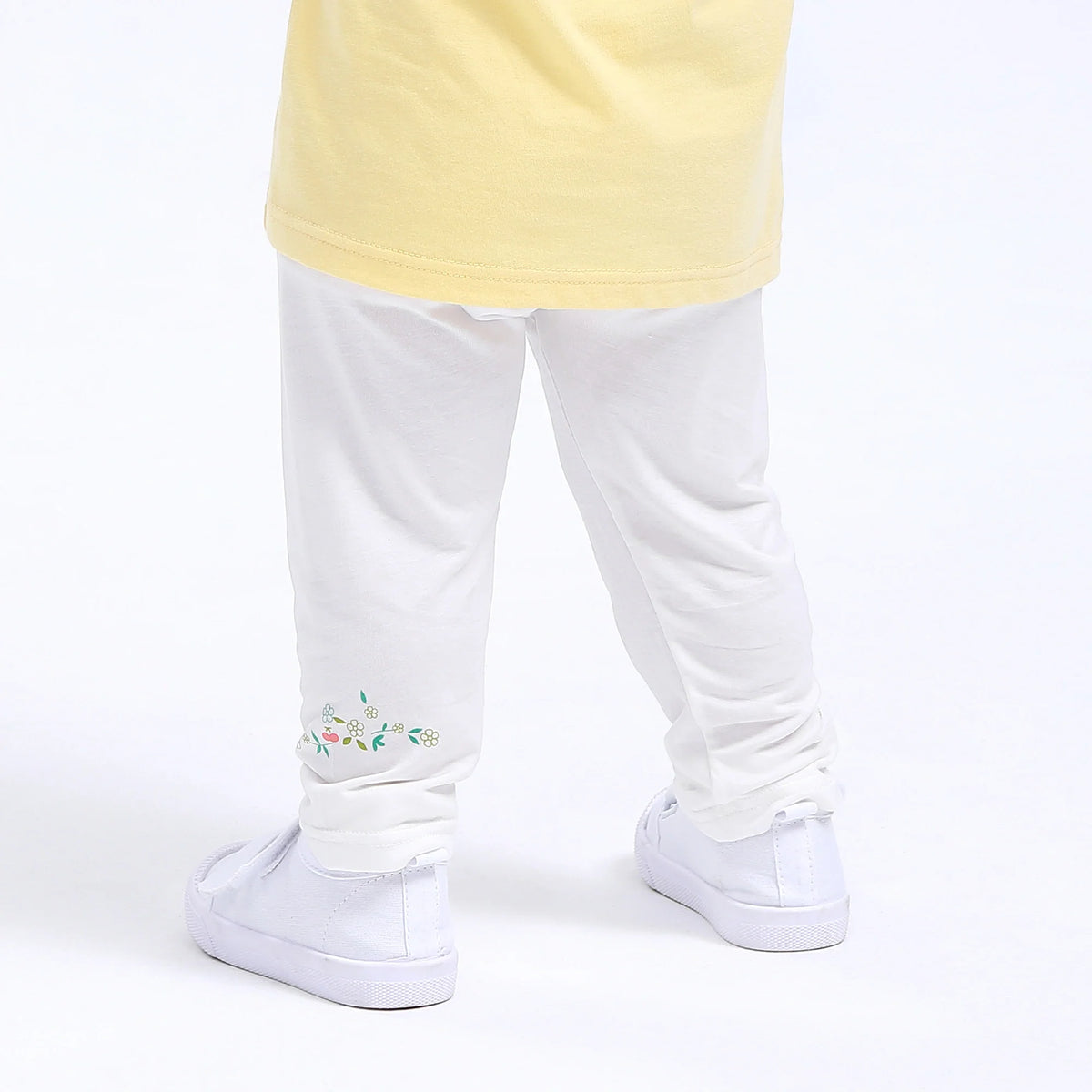 Floral Street Look Leggings for Baby Girl Image