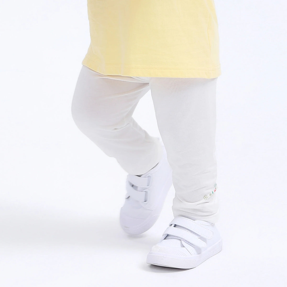 Floral Street Look Leggings for Baby Girl Image