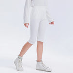 Plain Uniform Leggings for Girls Image