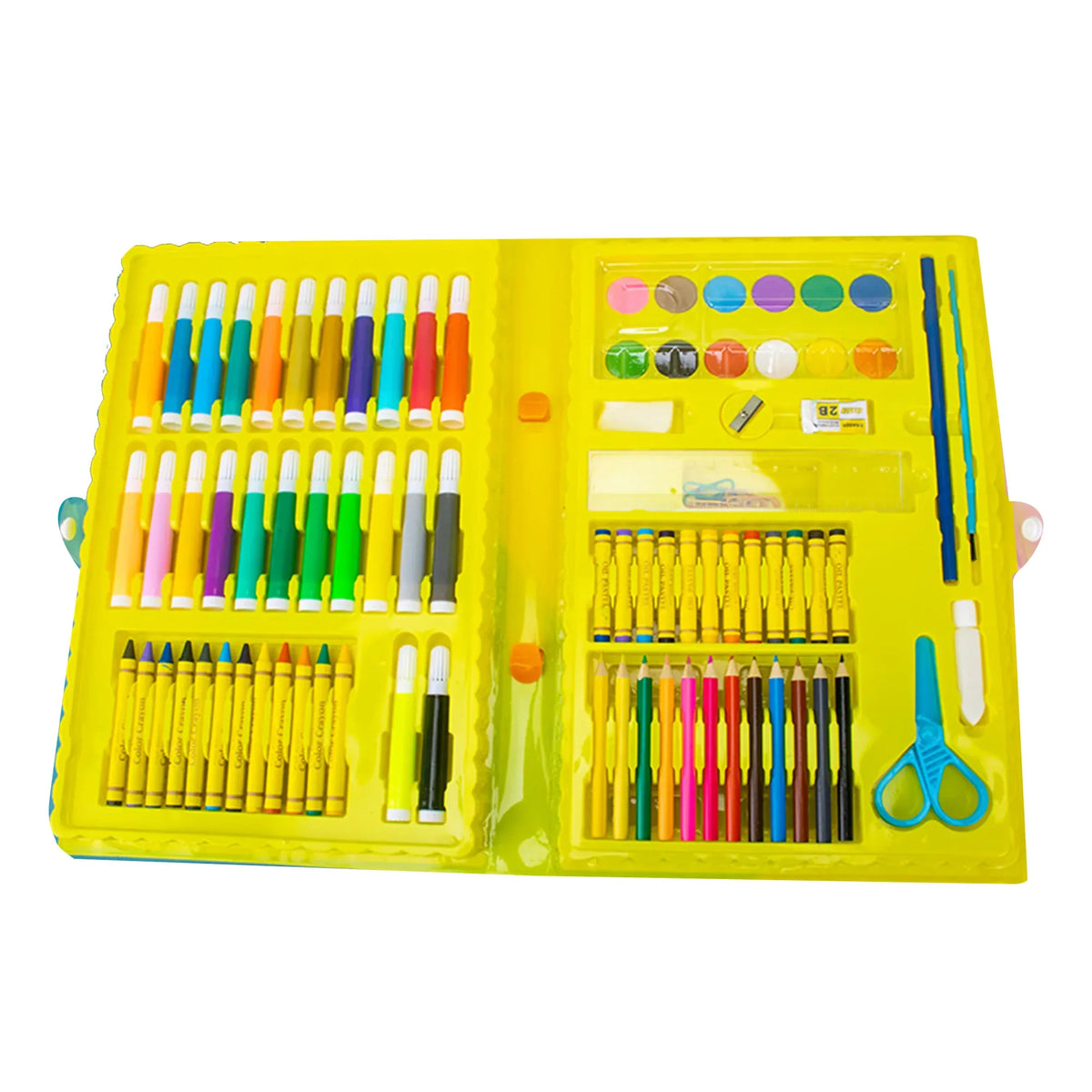 Free Multicolor Little Yellow Duck 86 Piece Brush, Watercolor Pen, Stationery, Painting Set Image