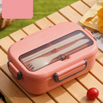 1040Ml Pink Lunch Box Image