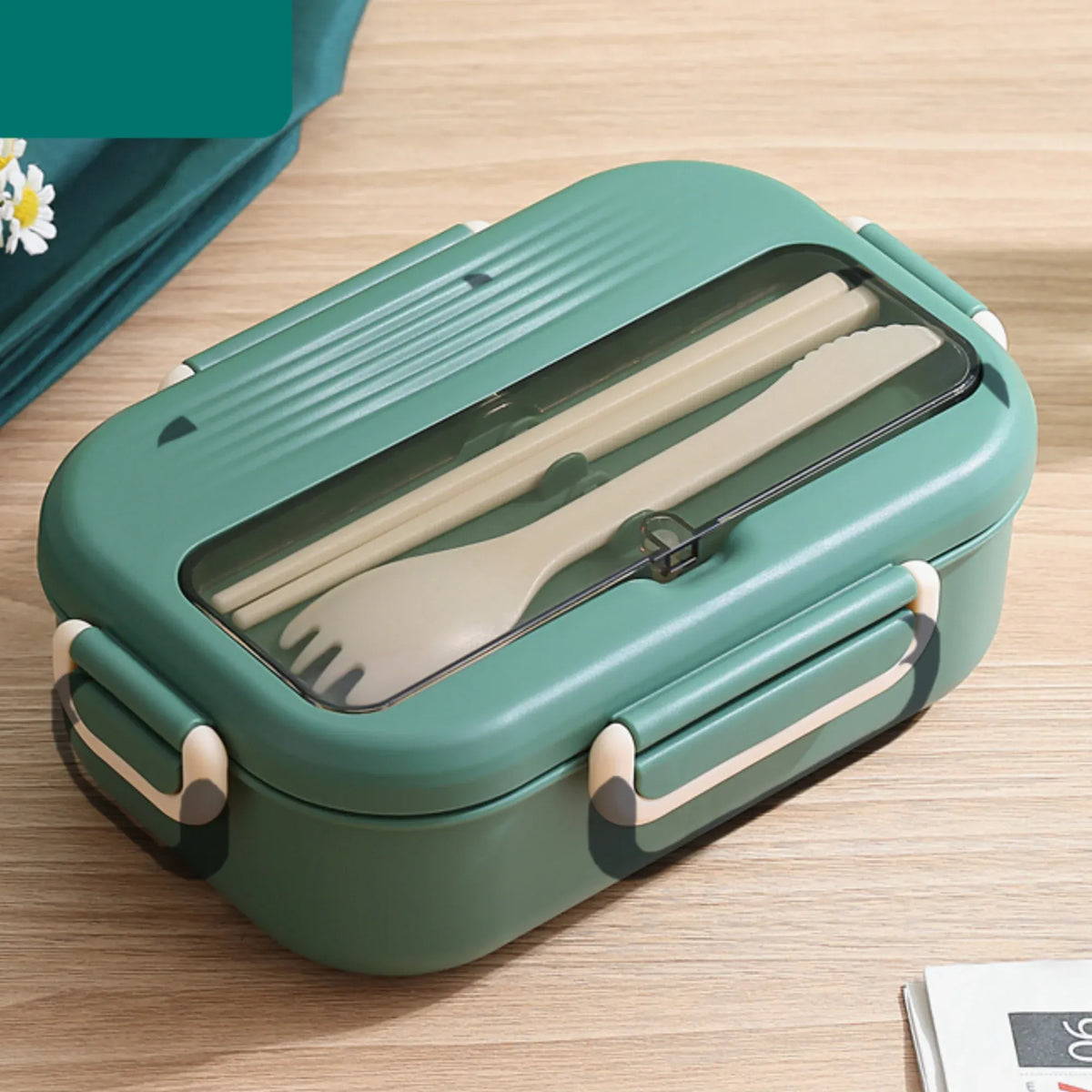 1040Ml Green Lunch Box Image