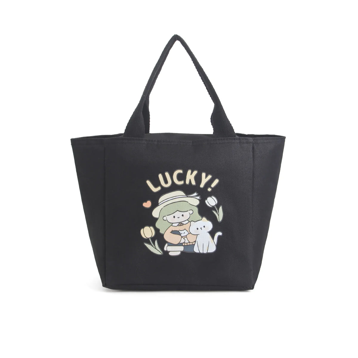 Free Black Lunch Bag for Girls Image