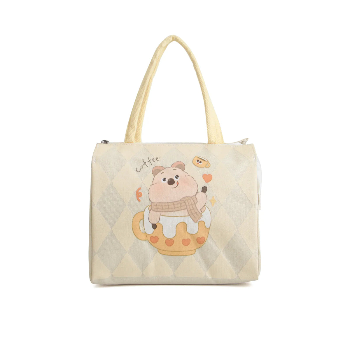 Free Beige Lunch Bag for Girls Image