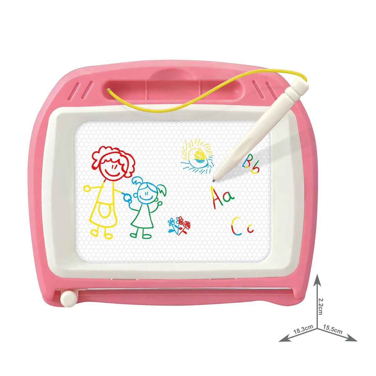 3Y Pink Magnetic Color Drawing Board for Girls Image