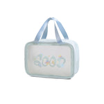 L Blue Make Up Bag for Women Image