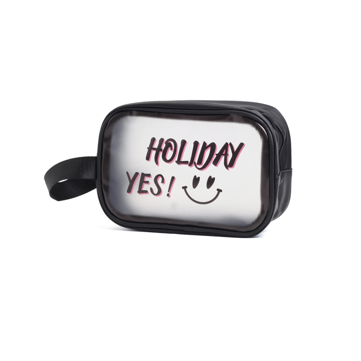 S Black Make Up Bag for Women Image