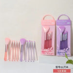 Free Purple Make Up Brush Set For Women Image