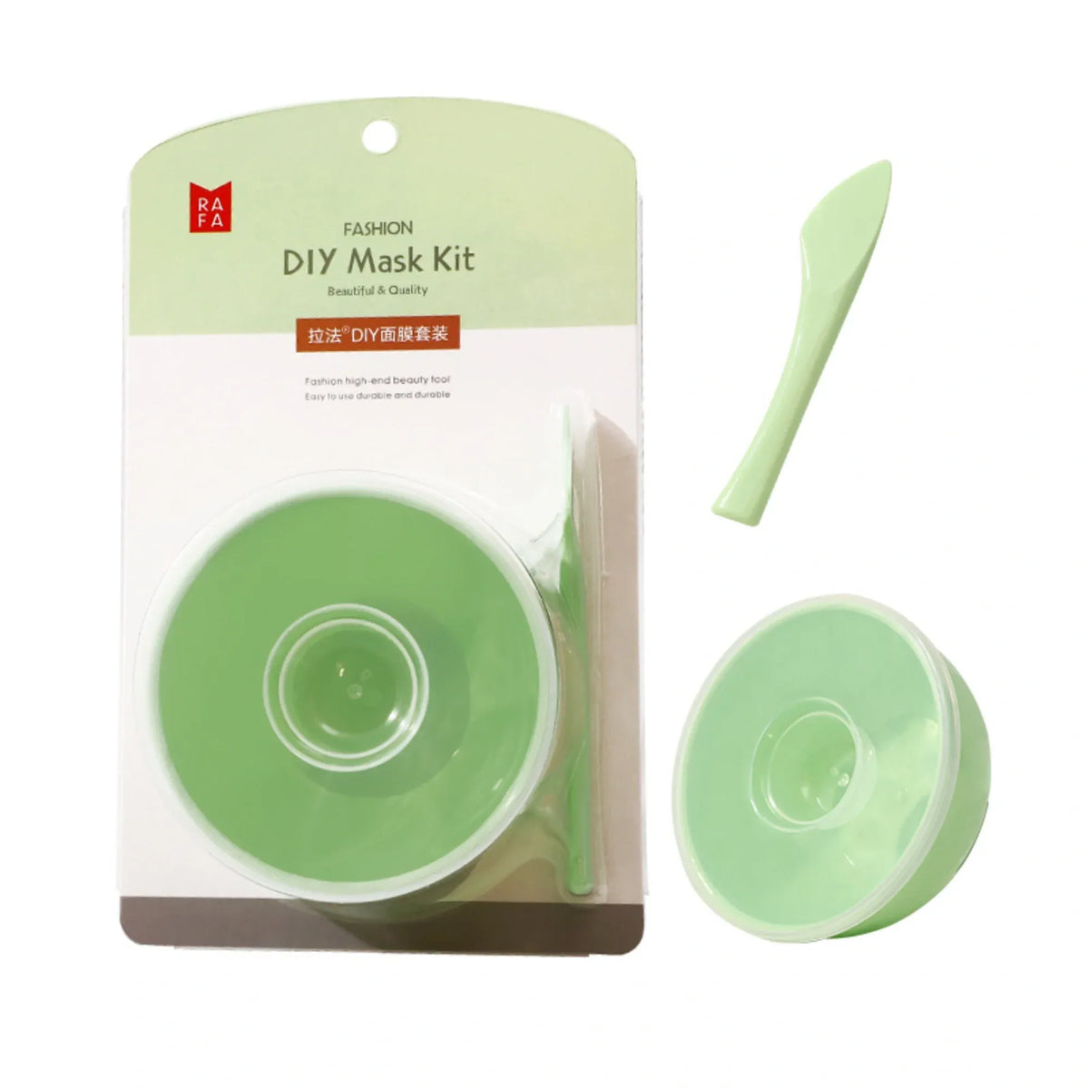 Free Green Mask Bowl Set for Women Image