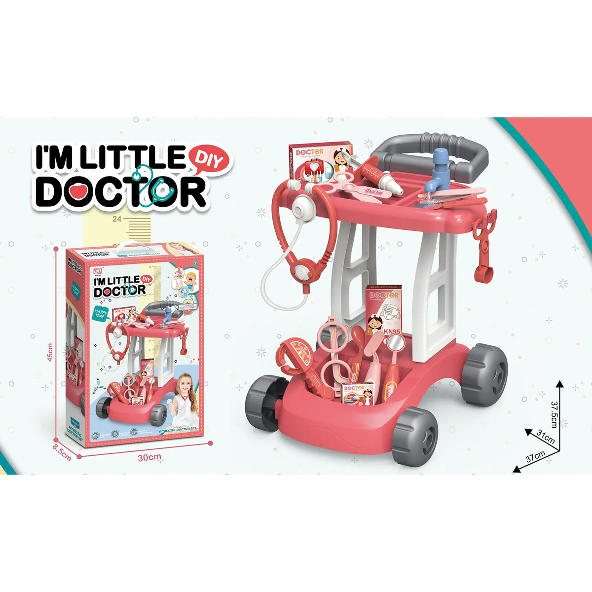 Medical Tool Cart for Girls Image