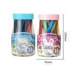 Free Multicolor Non Stick Triangular Crayon (18 Colors) Image