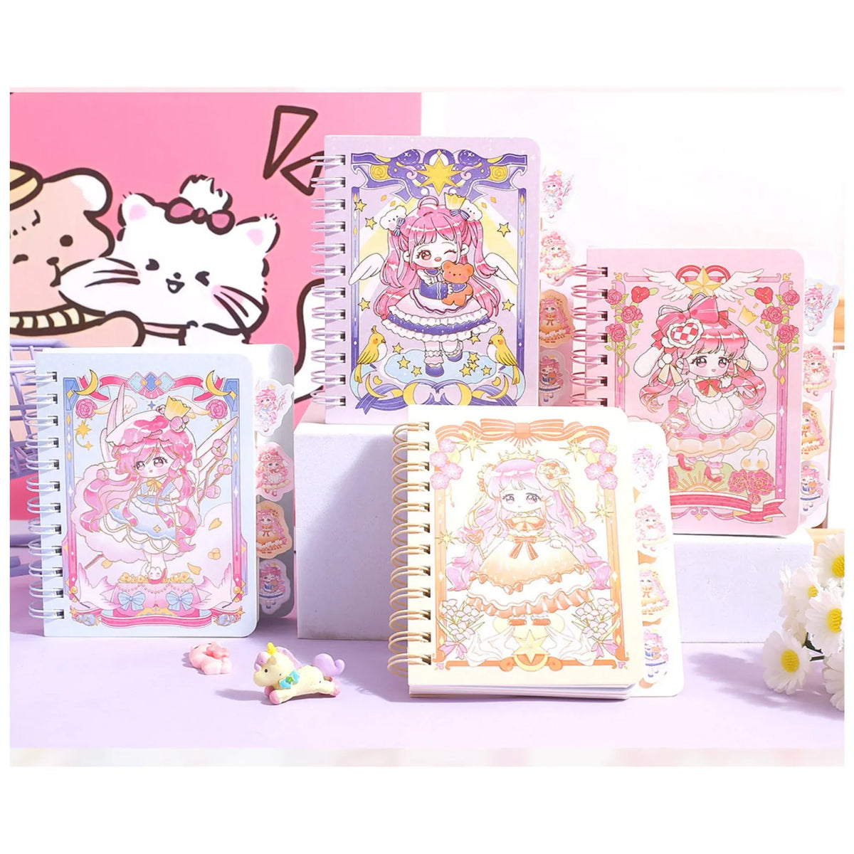 Free Multicolor Notebook Image