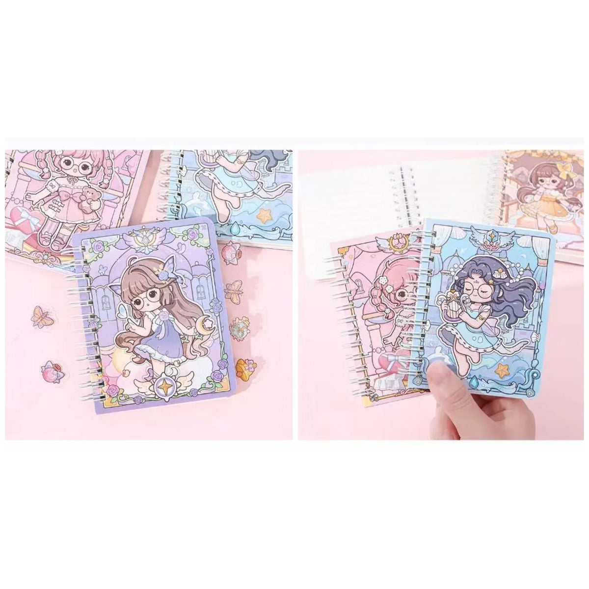 Free Multicolor Notebook Image