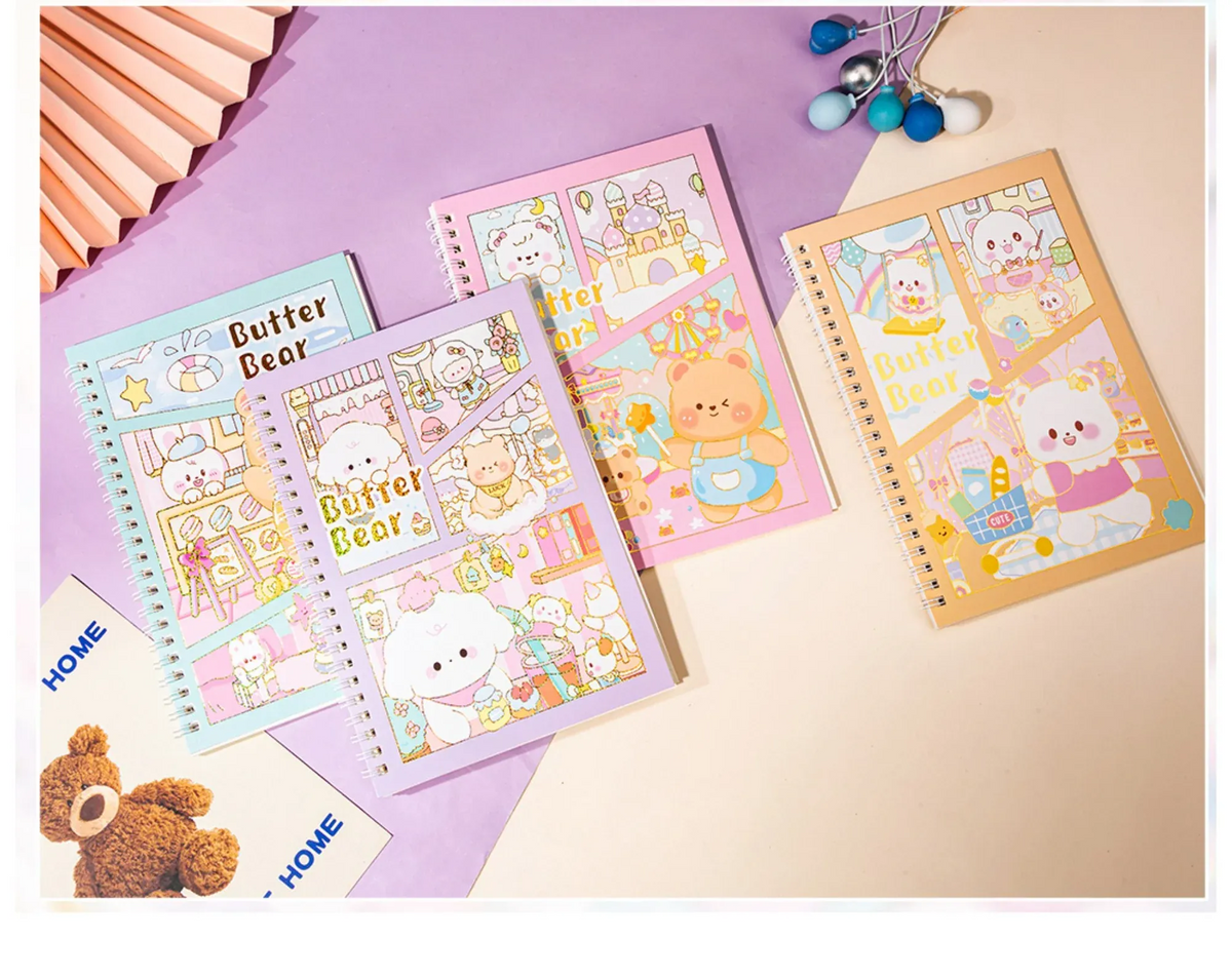 Free Multicolor Notebook Image