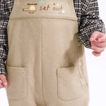 Casual Printed Overalls for Baby boy Image