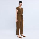 Casual Plain Overalls for Women