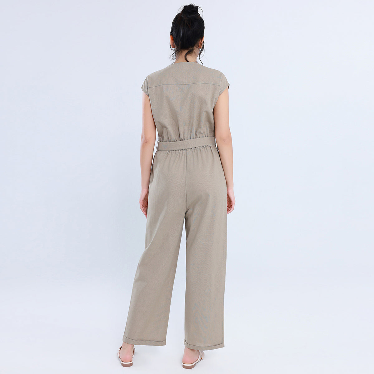 Casual Plain Overalls for Women