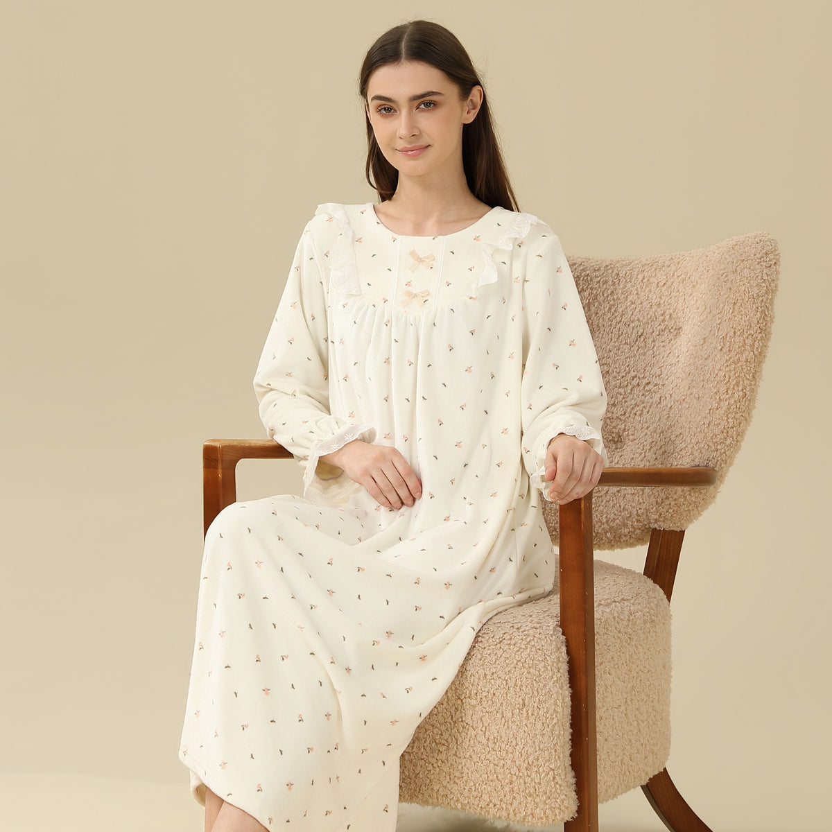 Floral PajamaDress For Women