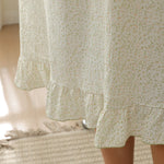 بيجاما مزينة بالزهور للنساء