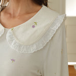 بيجاما مزينة بالزهور للنساء