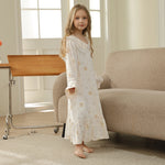 بيجاما مزينة بطباعة للبنات