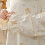 بيجاما مزينة بطباعة للبنات