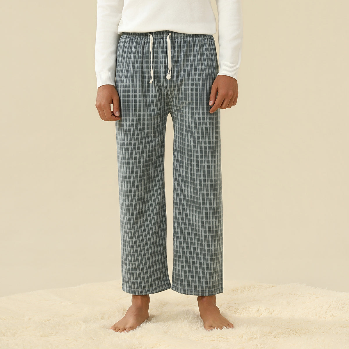 Checked Pajama Pants For Men