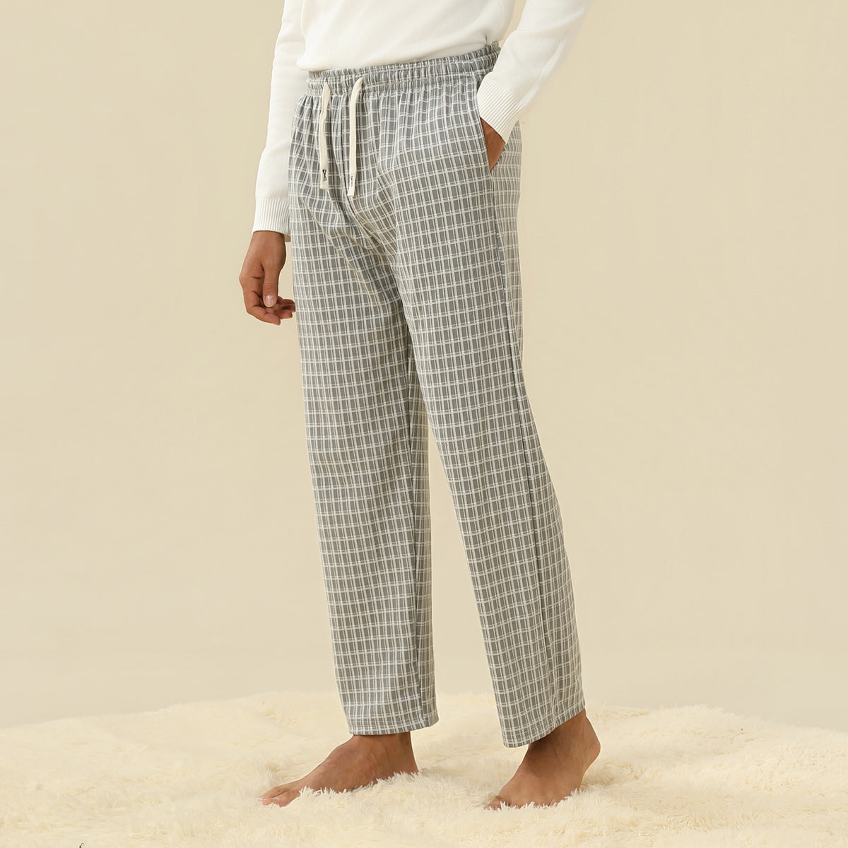 Checked Pajama Pants For Men