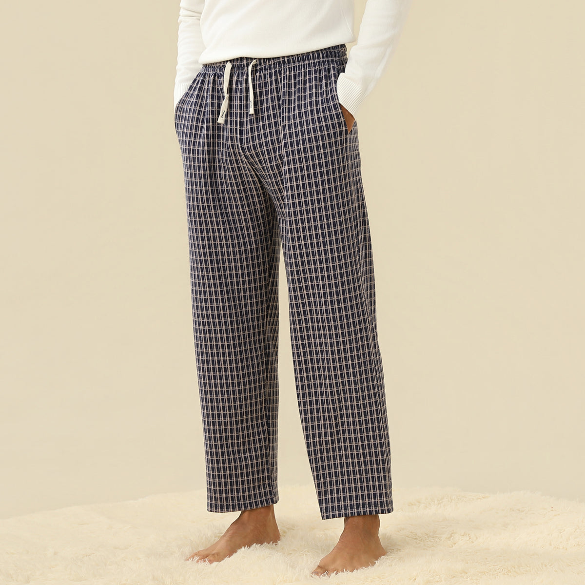 Checked Pajama Pants For Men