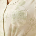 Floral Pajama Set 2Pc For Women