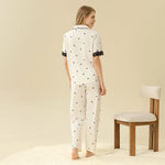 Floral Pajama Set 2Pc For Women