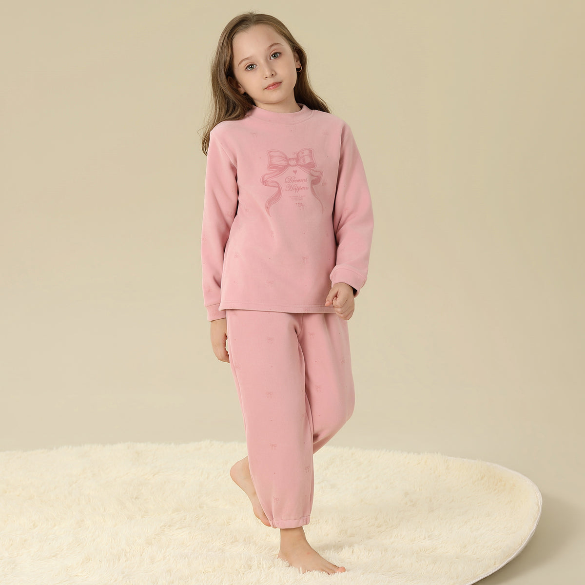 Printed Pajama Set-2Pc For Girls