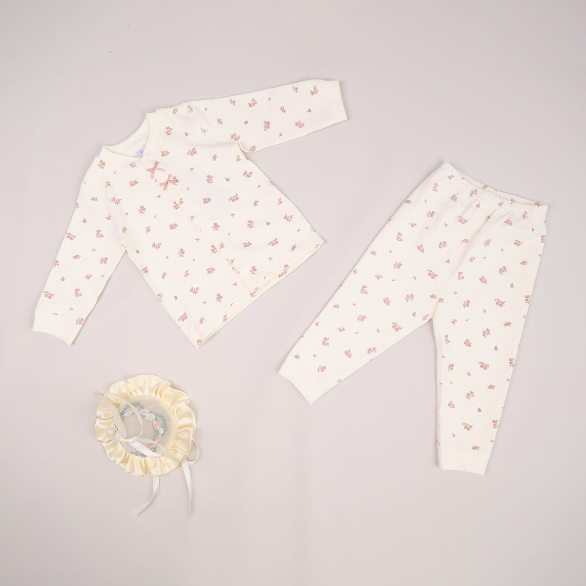 Floral Pajama Set-2Pc For Baby girl