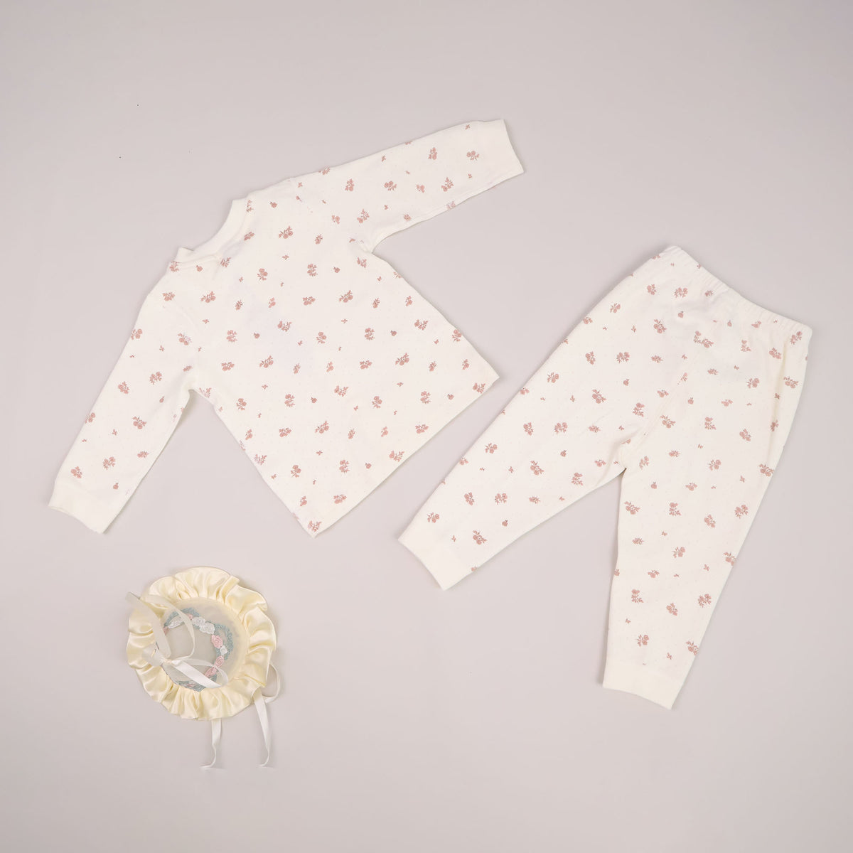 Floral Pajama Set-2Pc For Baby girl