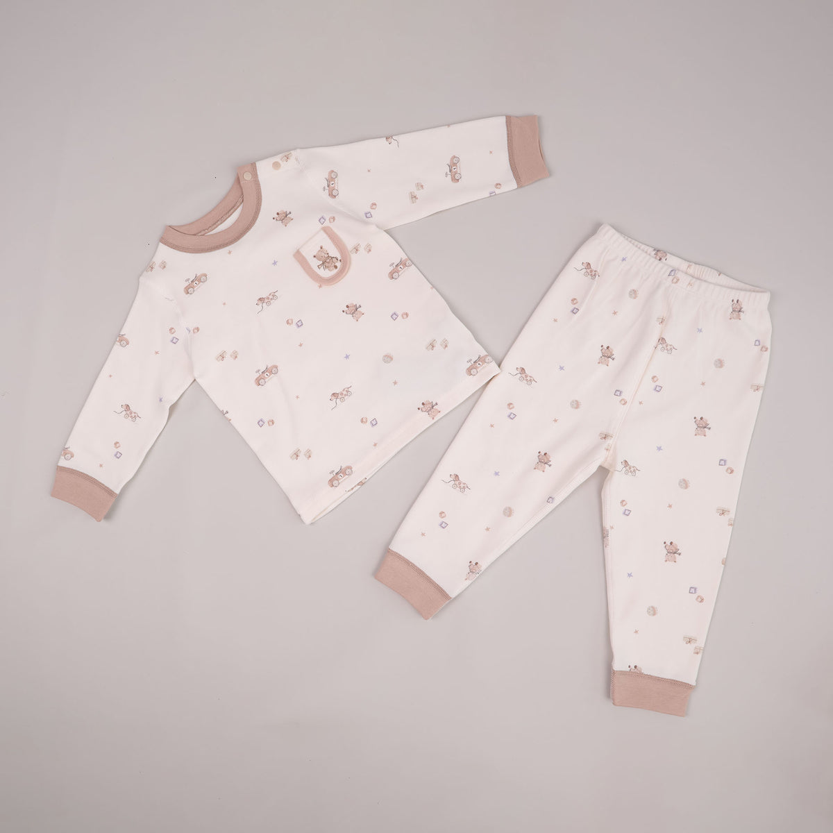 Printed Pajama Set-2Pc For Baby boy