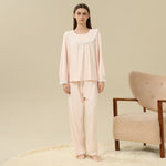 Jacquard Pajama Set-2Pc For Women