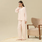 Jacquard Pajama Set-2Pc For Women