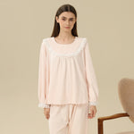 Jacquard Pajama Set-2Pc For Women