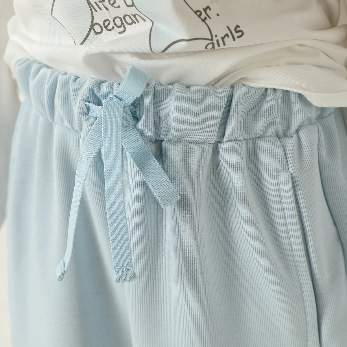 طقم بيجاما 2 قطعة للبنات