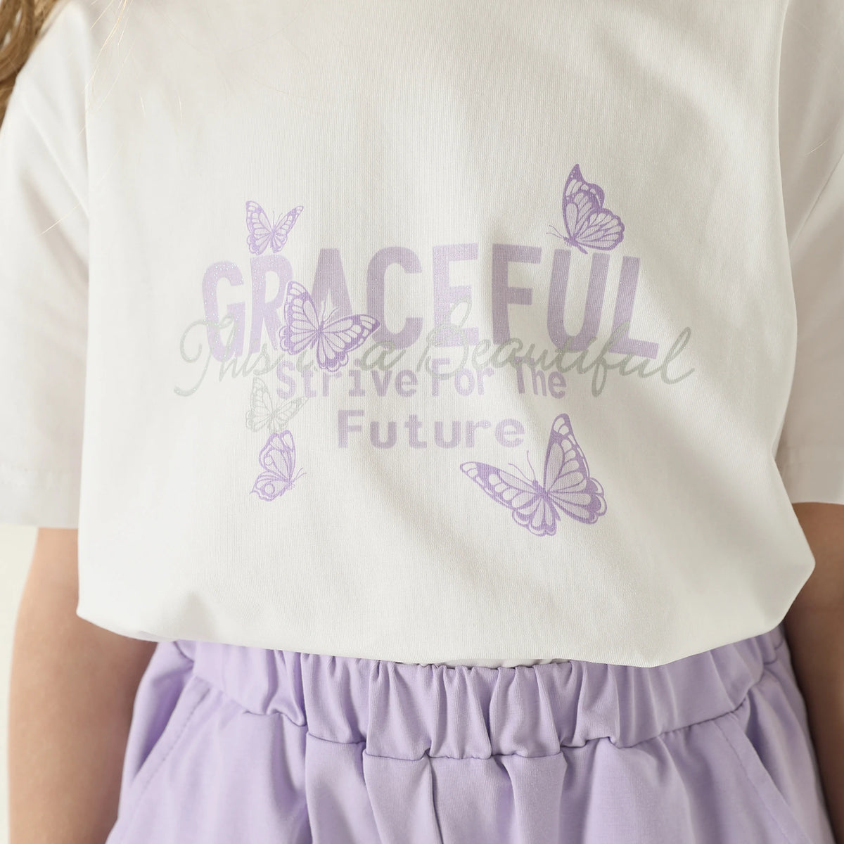 طقم بيجاما 2 قطعة للبنات