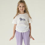 Plain Pajama Set-2Pc For Girls