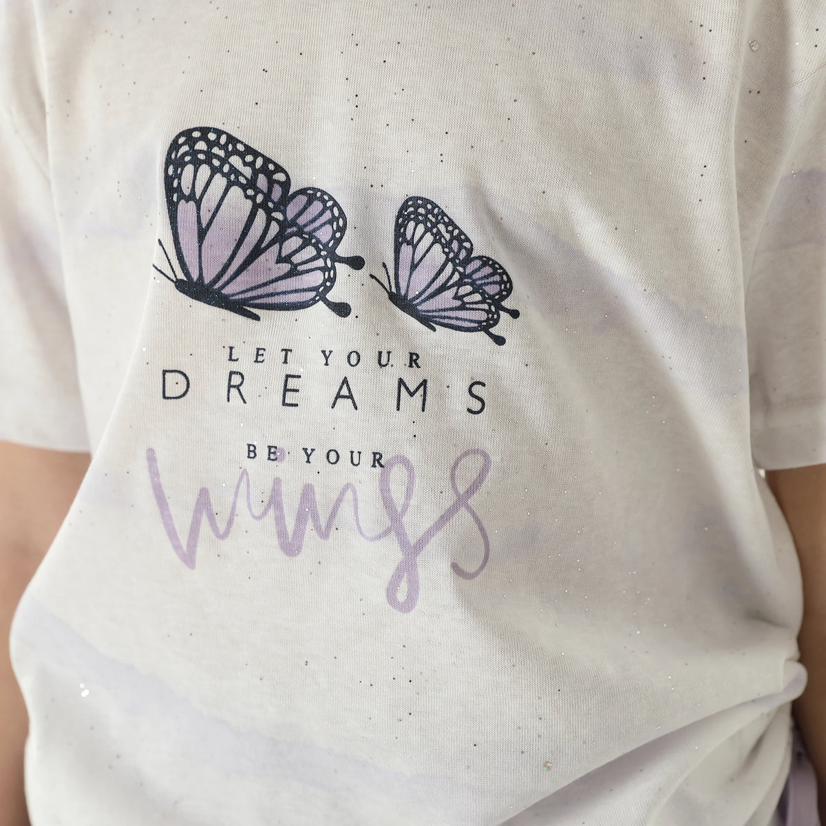 Plain Pajama Set-2Pc For Girls